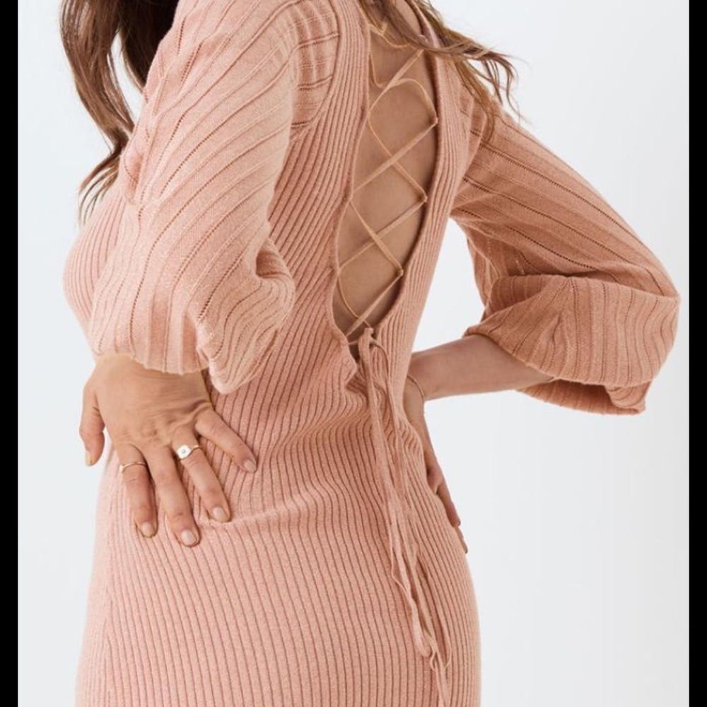 Spell Margot Knit Mini Dress
